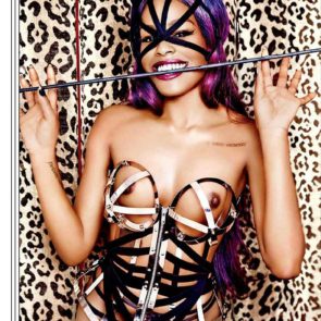 Azealia Banks naked natural boobs