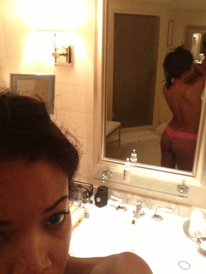 Gabrielle Union nude back