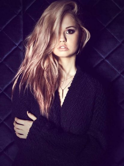 Debby Ryan sexy with hair on the face