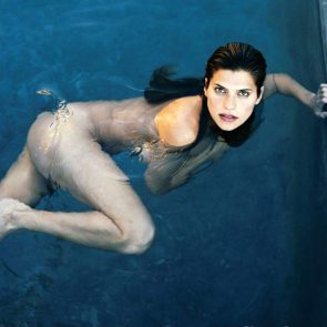 Lake Bell sexy long legs