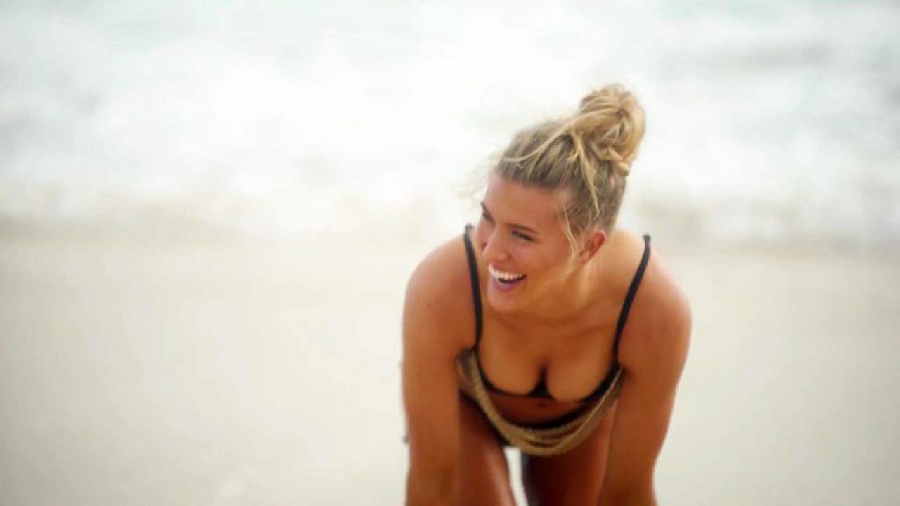 Genie Bouchard Topless & Bikini Photos For Sports Illustrated Issue 2018 - Scandal Planet