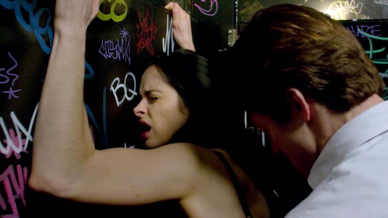 Krysten Ritter Sex Against The Wall Scene In Jessica Jones Scandal Planet