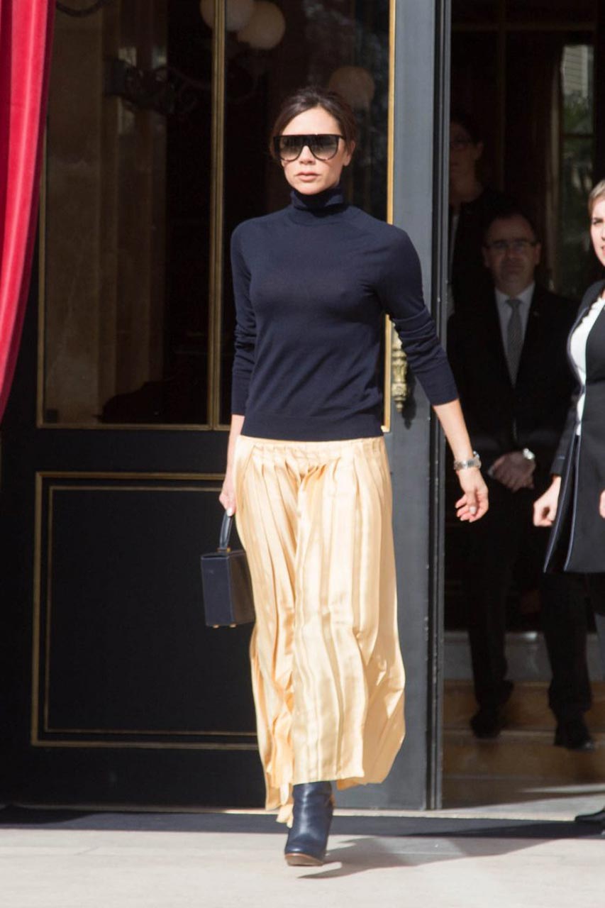 Victoria Beckham Showed Her Tits In See Through Blouse Scandal Planet
