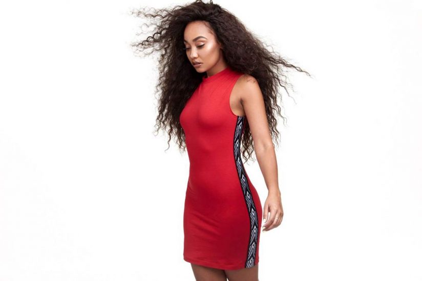 Leigh-Anne Pinnock red dress