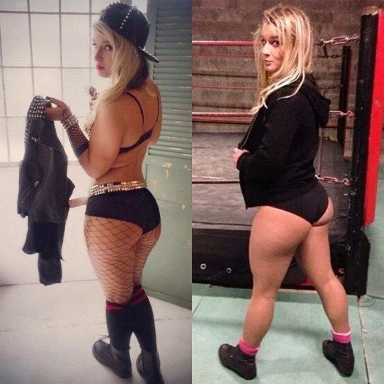 Toni Storm butt