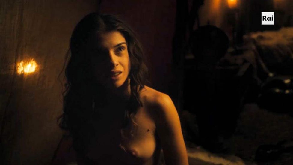 Chiara Bianchino nude boobs in scene