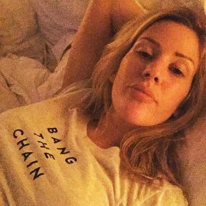 Ellie Goulding with no makeup