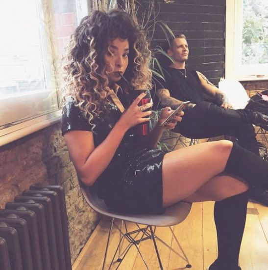 Ella Eyre sexy thighs