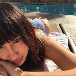 Jackie Cruz sexy ass while laying