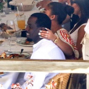 Lori Harvey PDA with P Diddy