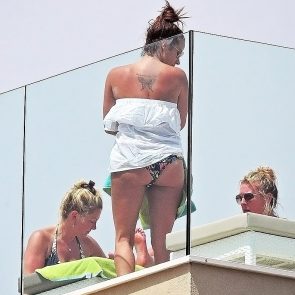 Caroline Flack sexy ass