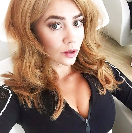 Palina Rojinski sexy cleavage