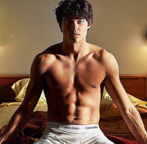 sexy Noah Centineo shirtless