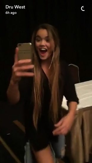 Paris Berelc private selfie