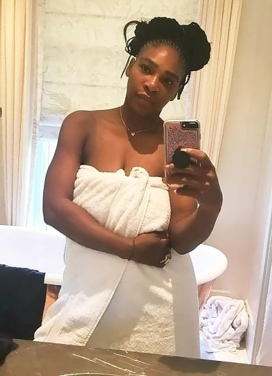 Serena Williams nude leaked selfie