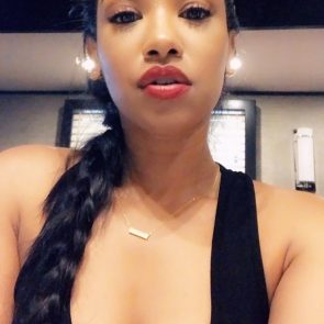 Candice Patton sexy selfie