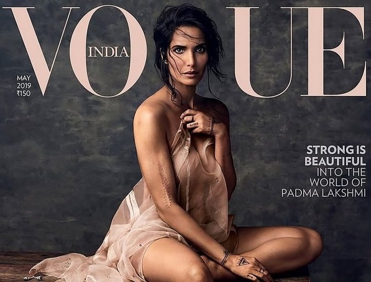 Padma Lakshmi nude for vogue