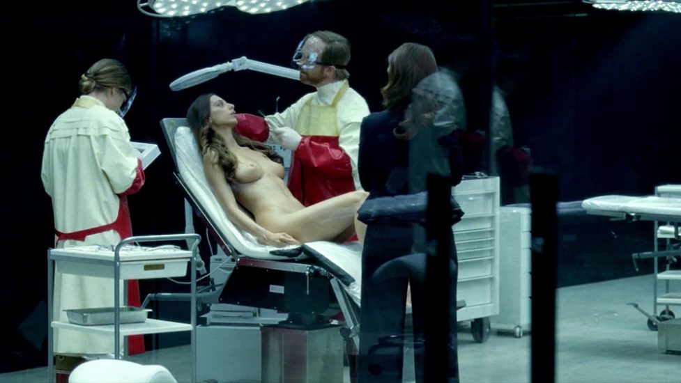 Angela Sarafyan naked boobs scene