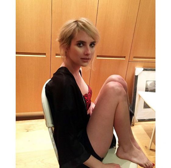 Emma Roberts feet