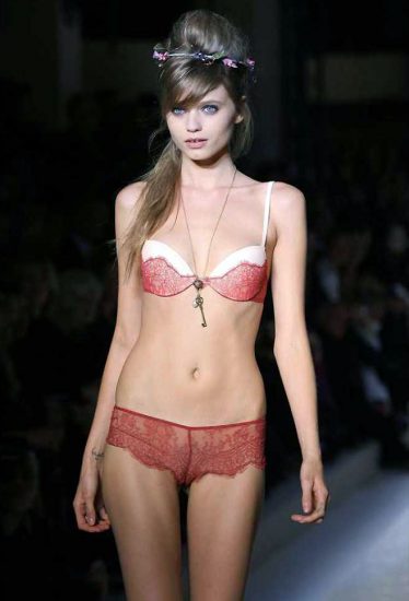 Abbey Lee Kershaw sexy lingerie