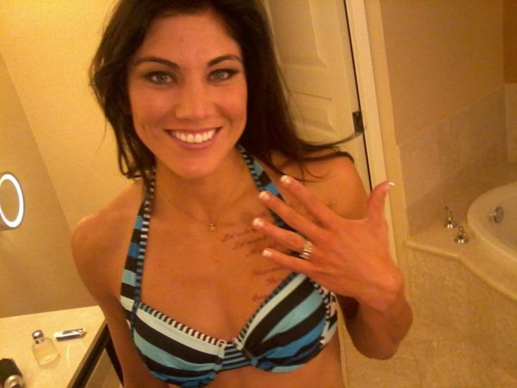 Hope Solo bikini