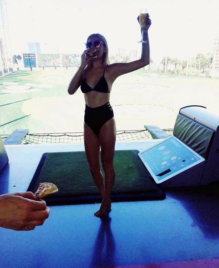 Kelsea Ballerini hot black bikini