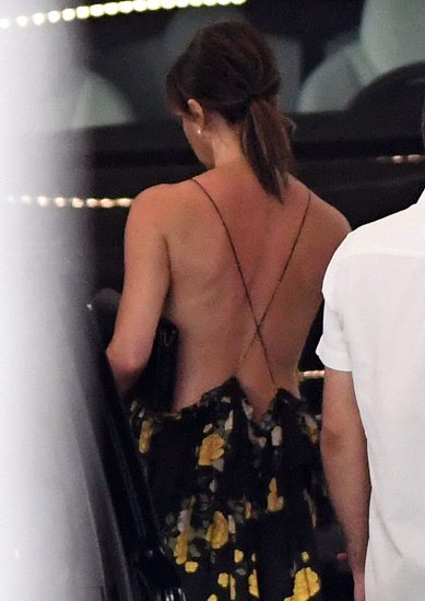 Victoria Beckham sexy back